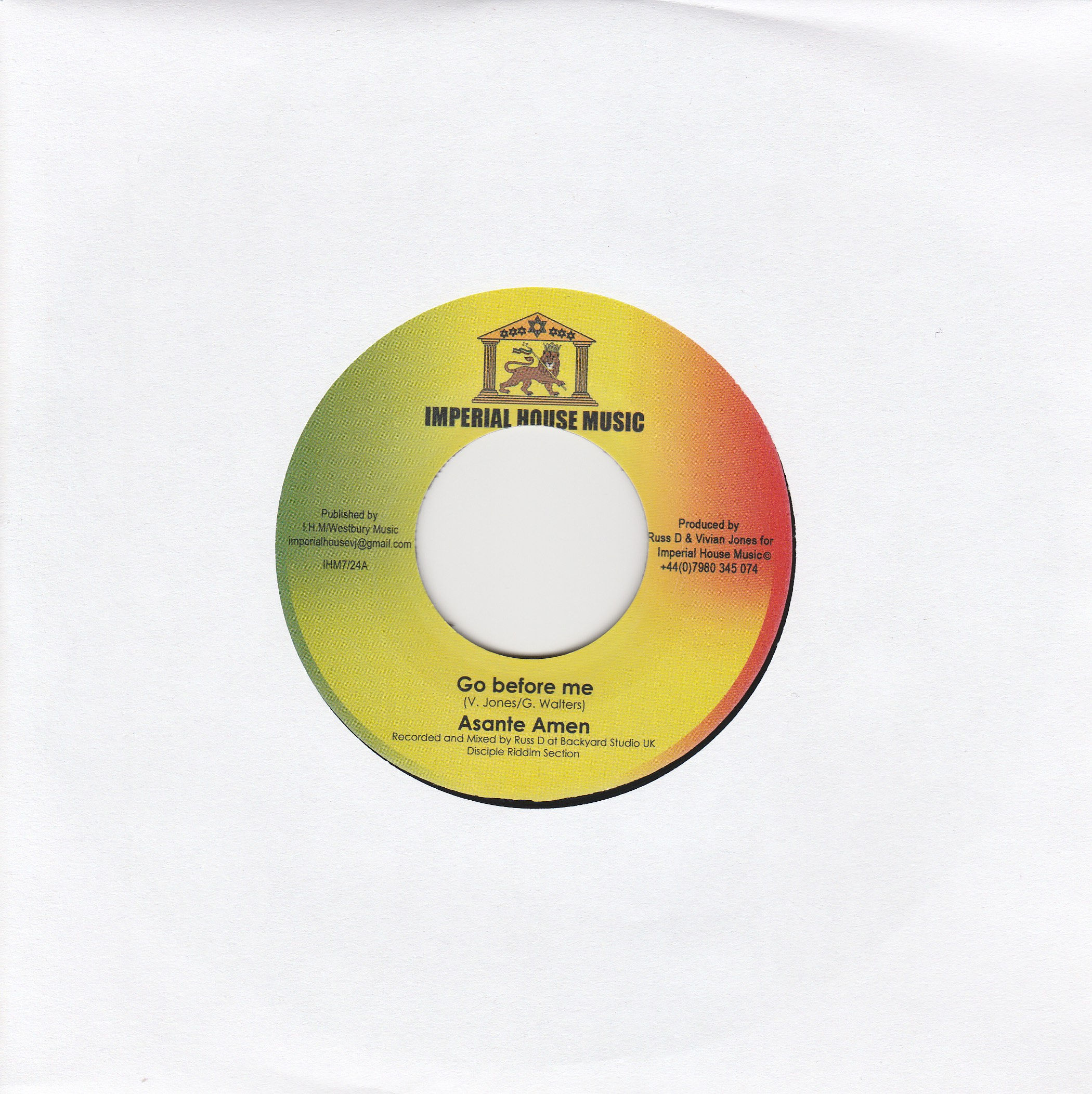 Go Before Me / Asante Amen