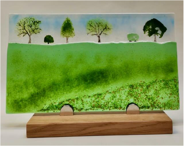 Take the long way home fused glass 2026