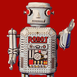 Robot triptych - grey robot_edited_edite