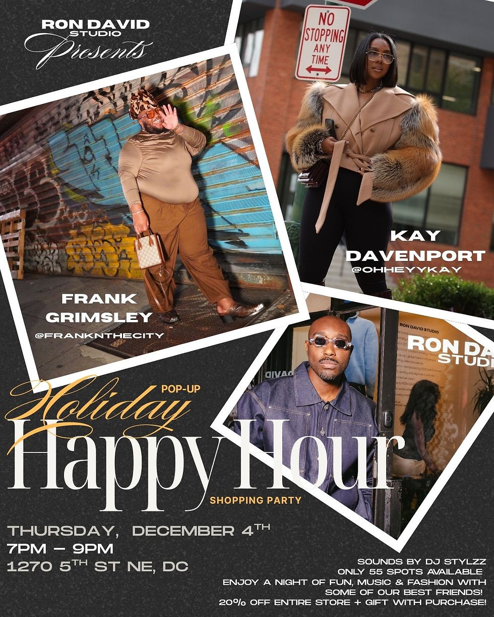 HOLIDAY HAPPY HOUR ft. Kay Davenport + Frank Grimsley - DC