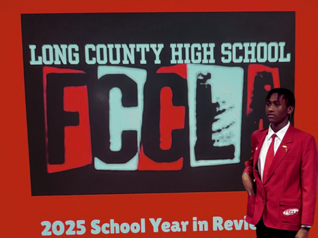 LCHS FCCLA Presents to the Rotary Board