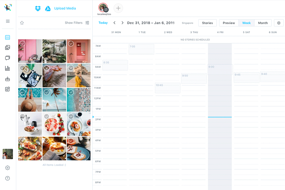 01-IGstories-release-drag2schedule.gif