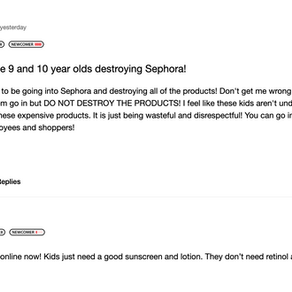 Sephora's Tiny Trendsetters: The Kids Takeover!