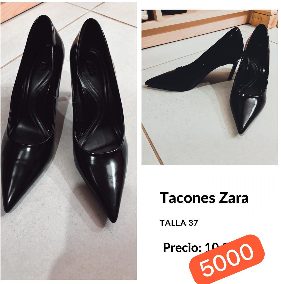Tacones Zara Talla 37