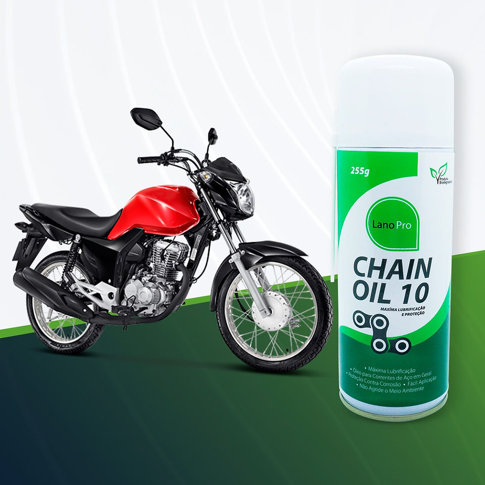 Miniatura: Lubrificante Para Corrente MOTO Spray Chain Oil 10 300ml LanoPro
