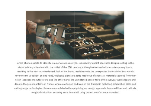 LAZARE STUDIO Wabisabi NEWTON - back in black | leonneoptical