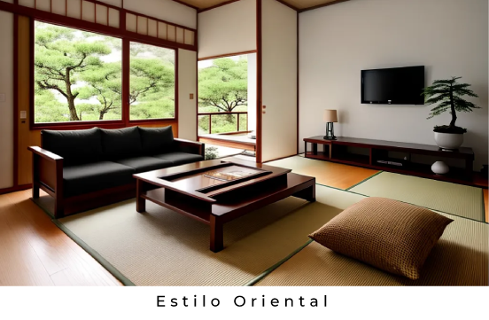 estilo oriental de decoração oriental