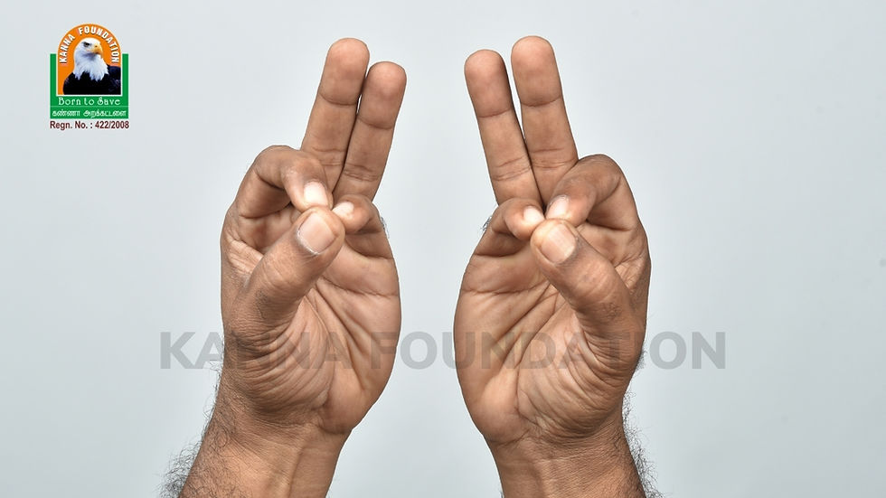 vaamana mudra- blood related disorders