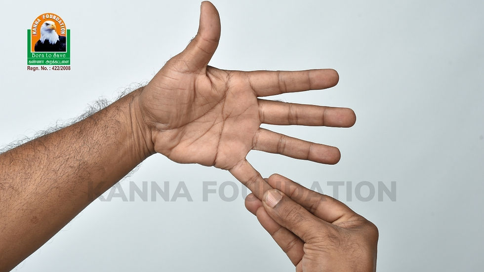 KARAVAI MUDRA- ENHANCE MENTAL CLARITY