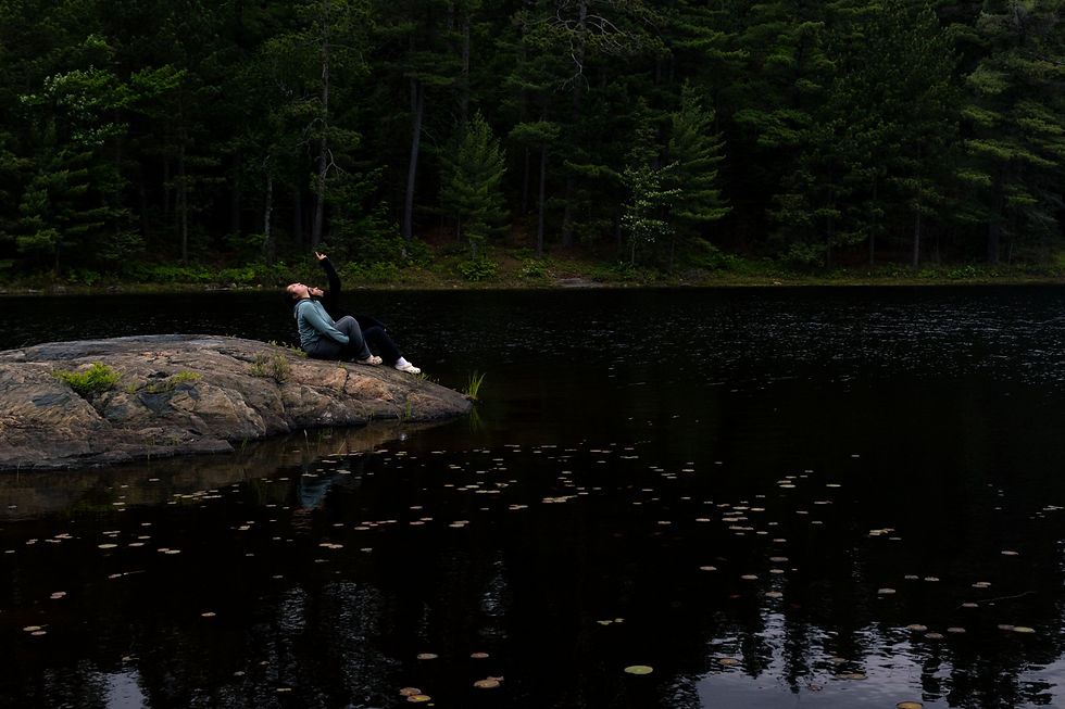 Killarney Provincial Park Ontario Canoe Trip, Headwaters Wilderness Program, Island, Campsite, Lake, Forest