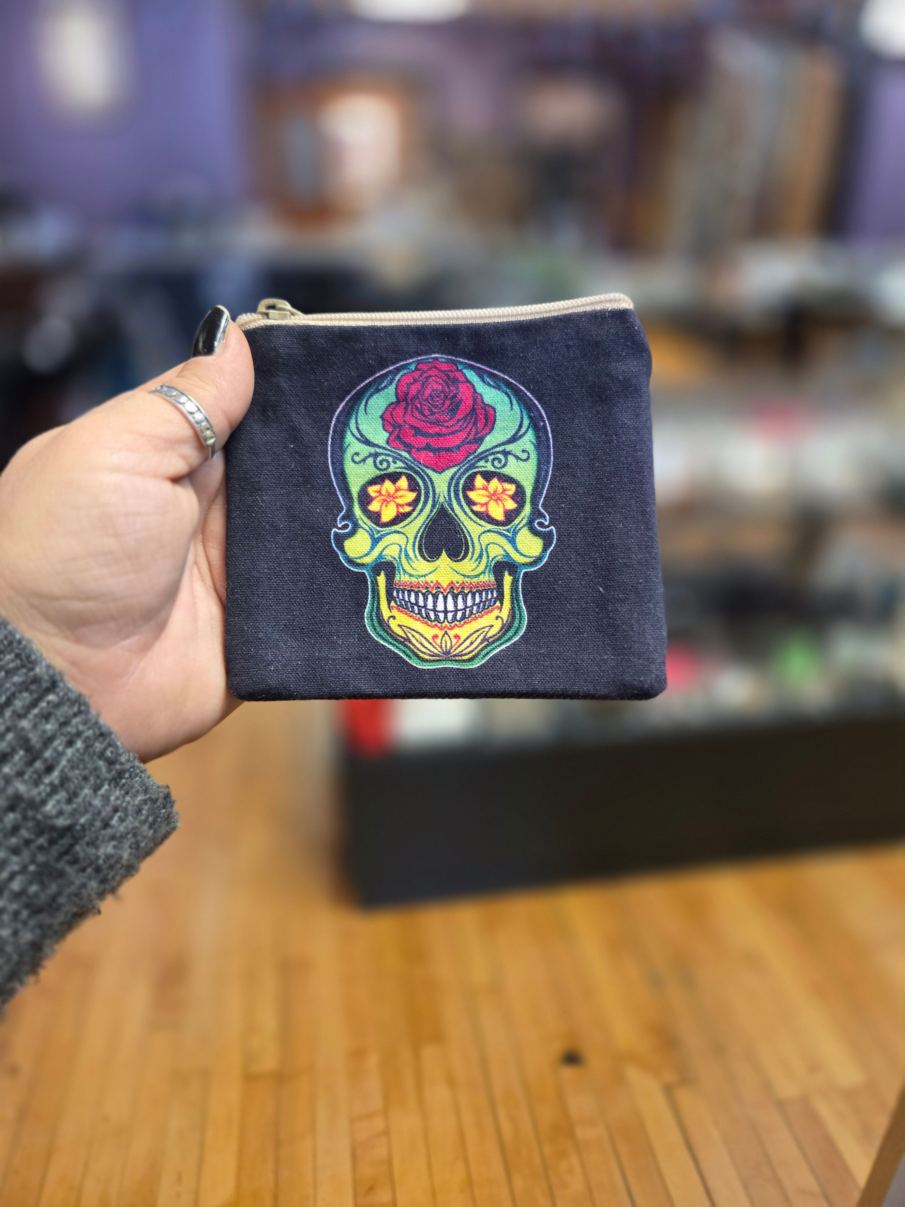 Sugar Skull Coin Purse