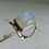 Thumbnail: Rainbow Moonstone Ring – Sterling Silver