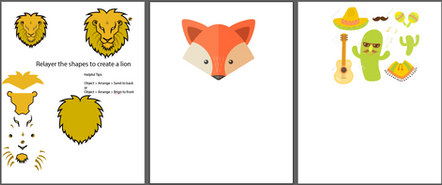 Lion Fox and Cactus Pentool practice.png