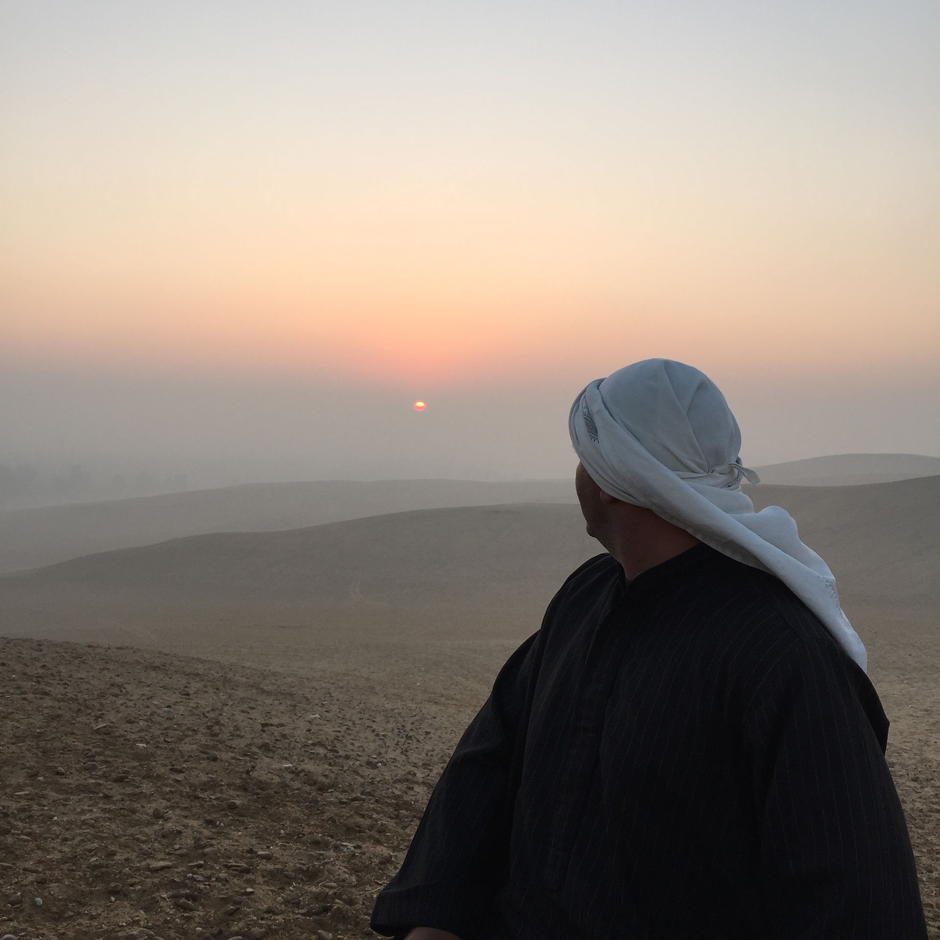 Sunrise horse ride at the Pyramids, Cairo