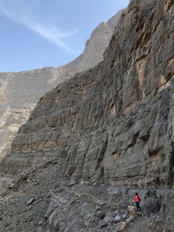 Wadi Ghalila hike in RAK