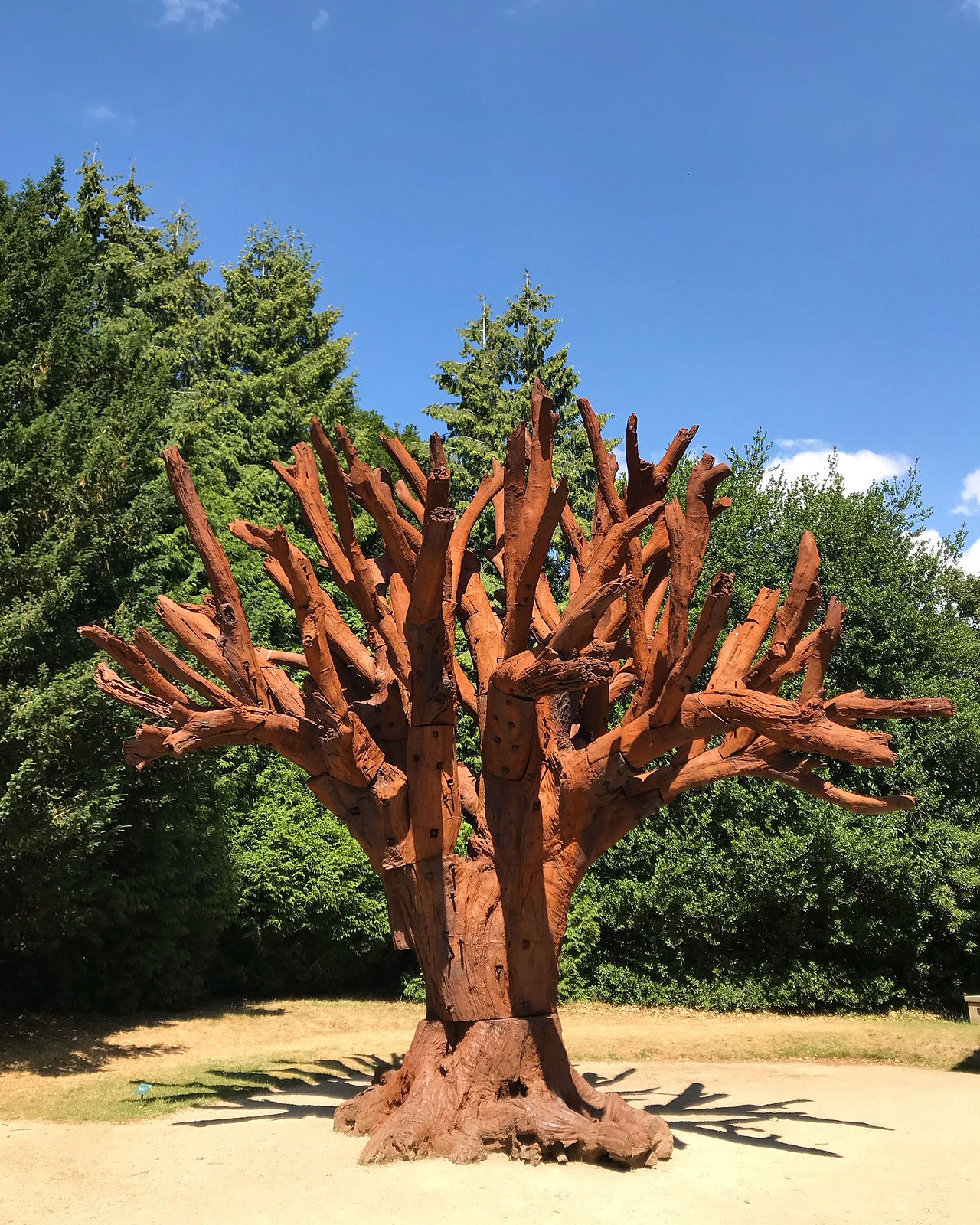 Ai Wei Wei's Iron Tree at Yorkshire Sculpture Park