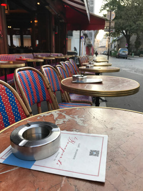 Paris pavement cafe