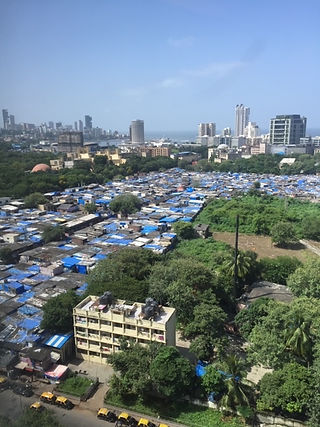 View of Mumbai from above