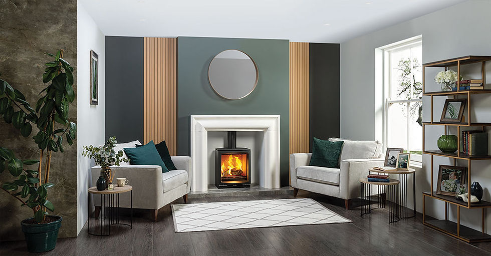 Thumbnail: Stovax Vogue Medium Slimline Multifuel Stove