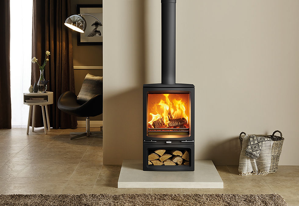 Thumbnail: Stovax Vogue Medium Slimline Multifuel Stove