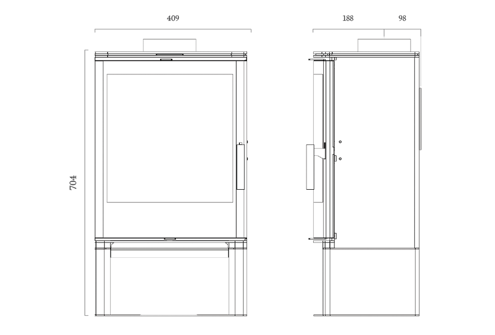 Thumbnail: Capital Fireplaces Panamera Eco 2022 Multifuel Stove