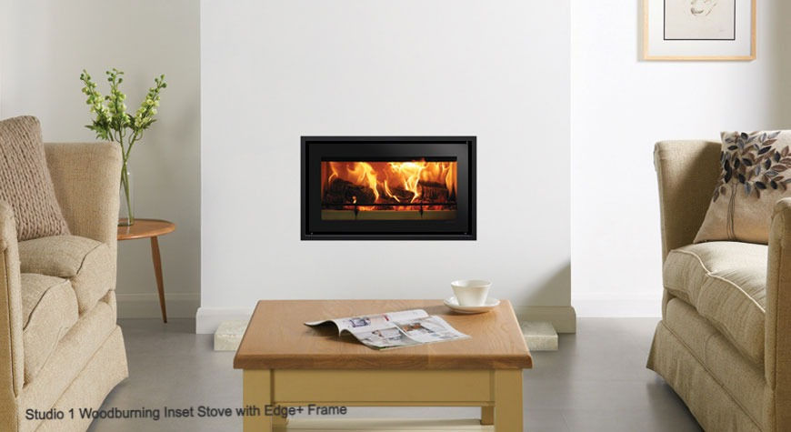 Thumbnail: Stovax Studio 1 Inset Wood Stove