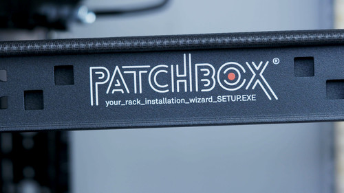 PATCHBOX Setup.exe 3 Installation Tool - Easy Mount For Patch Panels Servers Fits 19 Rails Square And Threaded Holes Computer Cabinet And Network Racks Laptop Device Workshelf Holds 110 Lbs - View #10