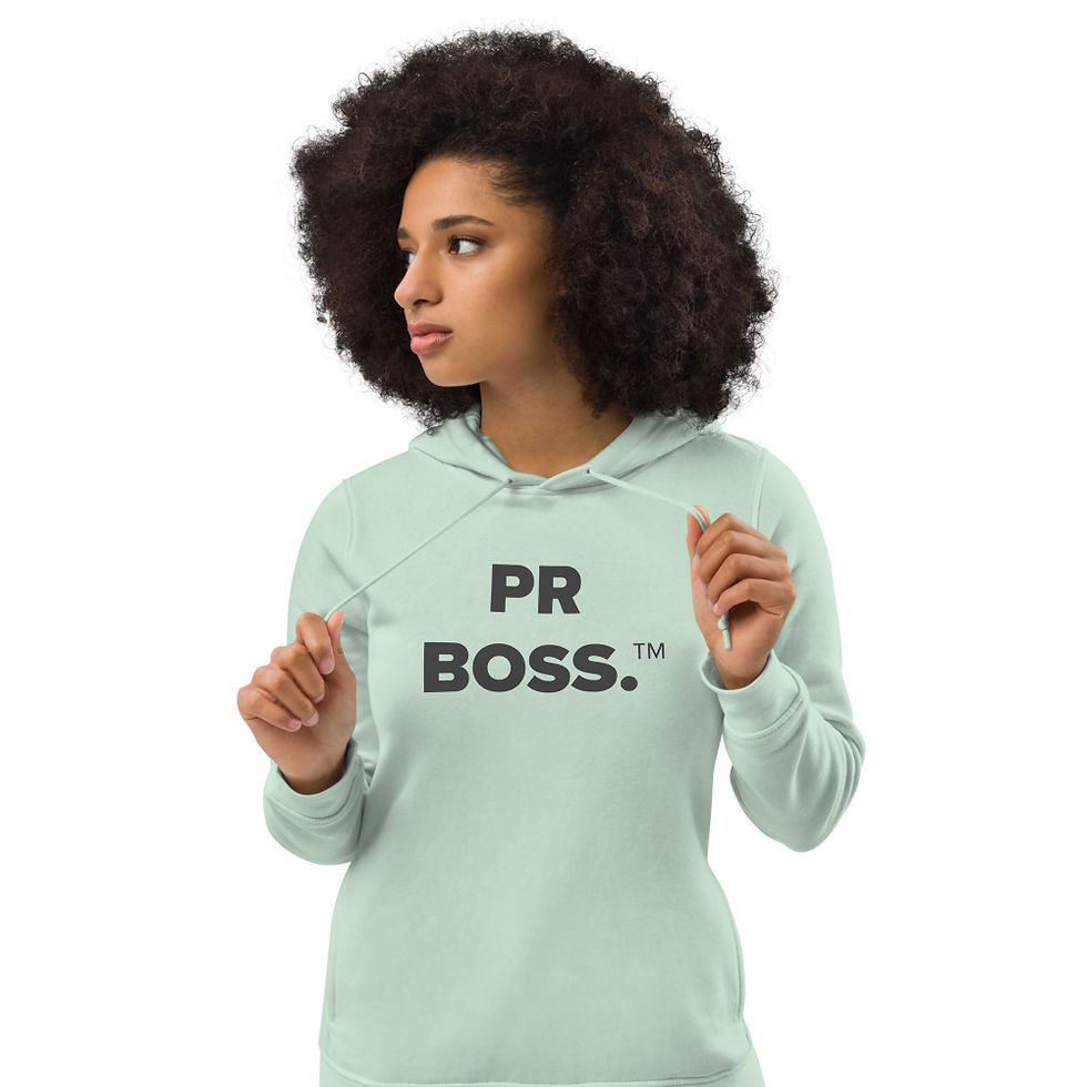 Thumbnail: PR BOSS Women's eco fitted hoodie