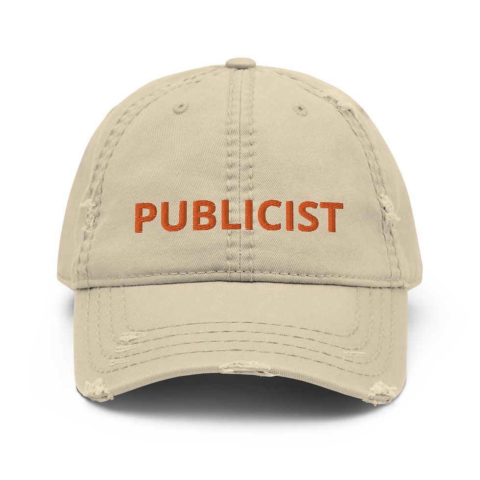 Thumbnail: Publicist Distressed Dad Hat