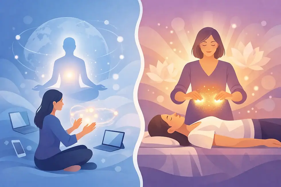 Distance Healing vs Reiki: What's Different?