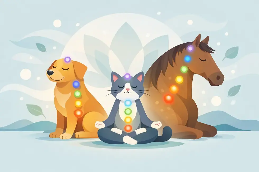 Chakra Balance for Dogs, Cats and Horses: Stress Relief