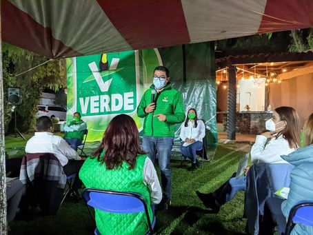 EDWIN ANDRÉS CASTILLO MAYA, PRESIDENTE DEL COMITÉ MUNICIPAL DEL PVEM EN TULA.