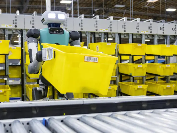 Amazon gebruikt robots voor efficiëntere en winstgevendere logistiek