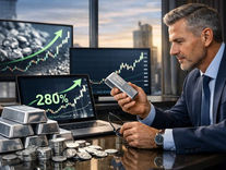 Zilver stijgt 280% in een jaar, is dit de grootste kans van het decennium?