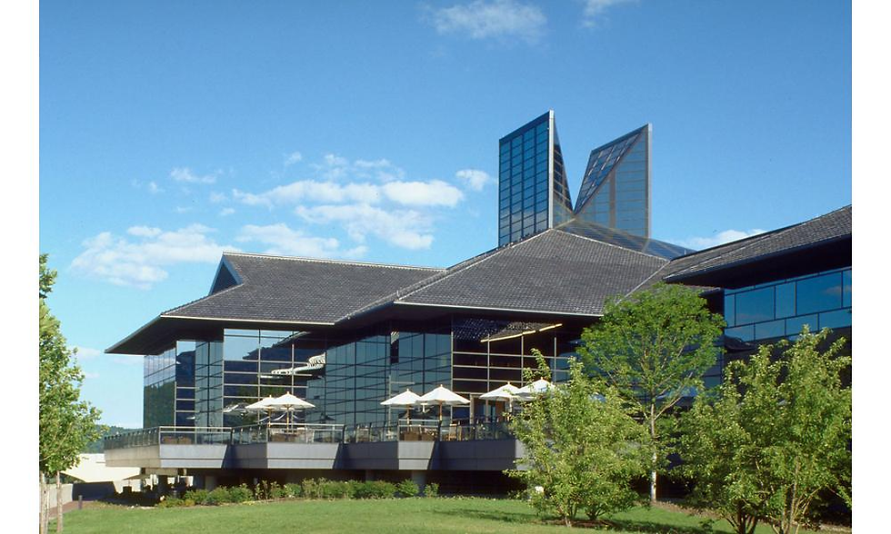 Hoofdkantoor Corning, leverancier van glasvezel voor AI datacenters