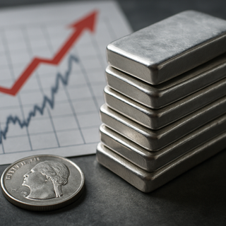 Zilver knalt 95% omhoog in 2025: schaarste en ETF-instroom stuwen prijzen naar recordhoogte