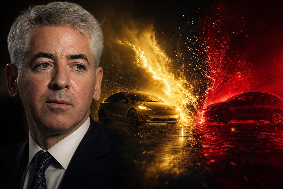 Bill Ackman investeert in strijd tussen Tesla en Uber: beleggers missen dit cruciale verschil volgens hem