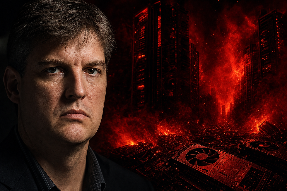 Michael Burry gaat short op AI-aandelen: dit alarmsignaal kan je portefeuille raken