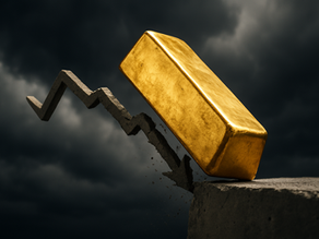 Goud staat op de rand van instorting, dreigt een vrije val van 20%?
