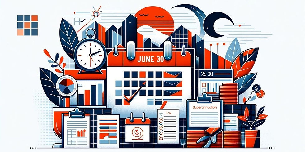 Calendar June 30 financial checklists