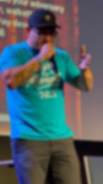 Speaker at The Journey of Recovery Friday Night meeting.