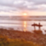 surfers sur la plage