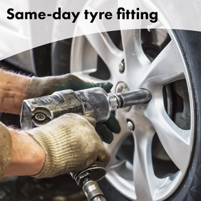 Same day tyre fitting at Sunset Tyres Derby