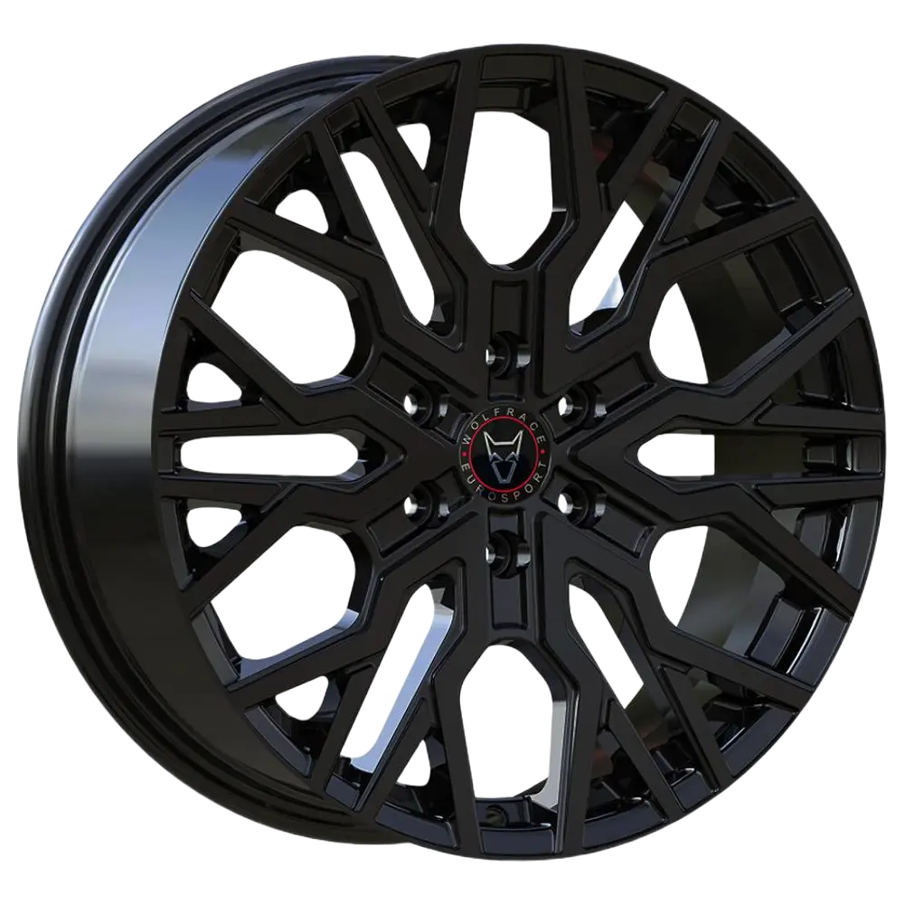 Wolfrace Eurosport Munich Super 6 Gloss Black 7.5x18 40 6x120 74.6mm 1250Kg