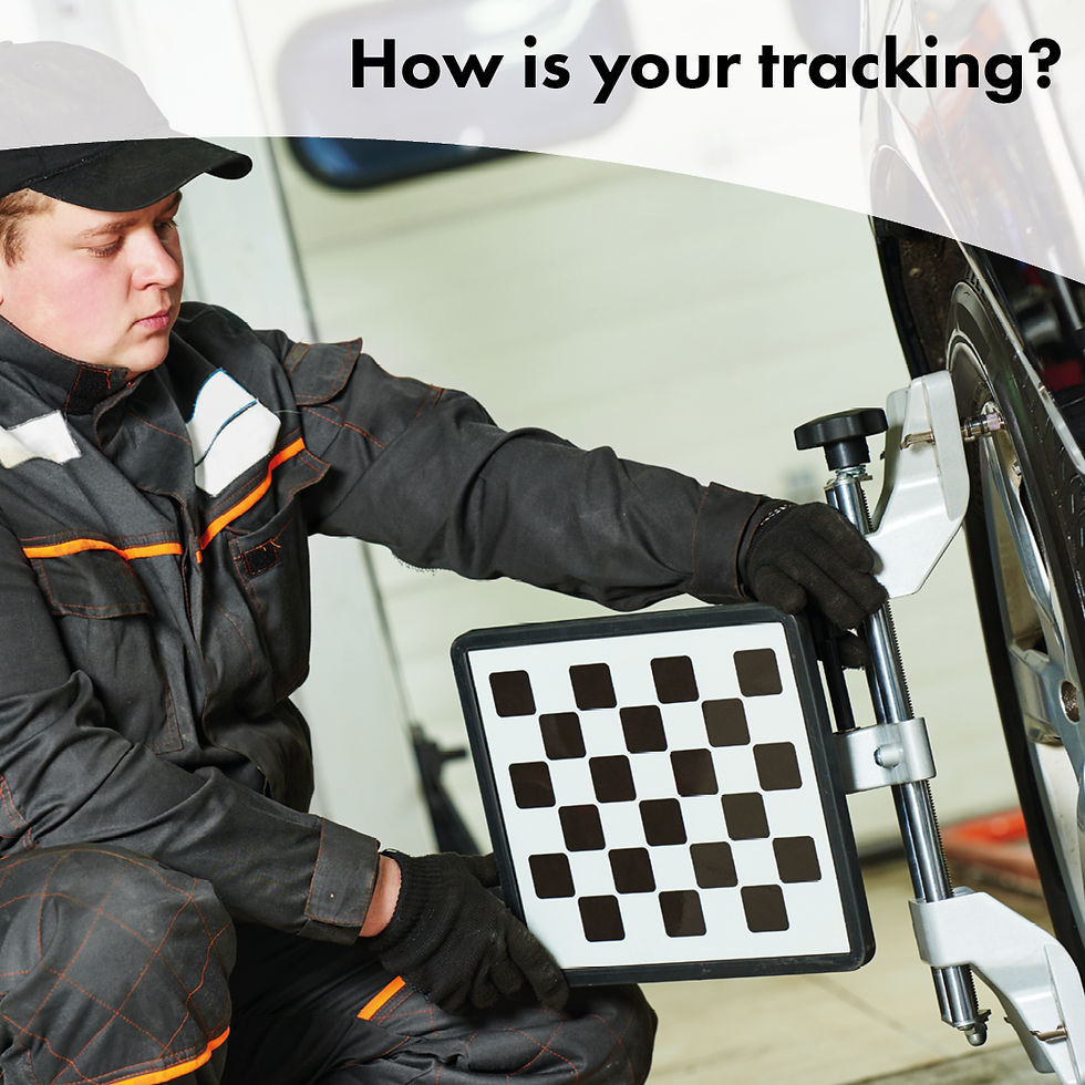 Wheel balancing and alignment at Sunset Tyres Derby