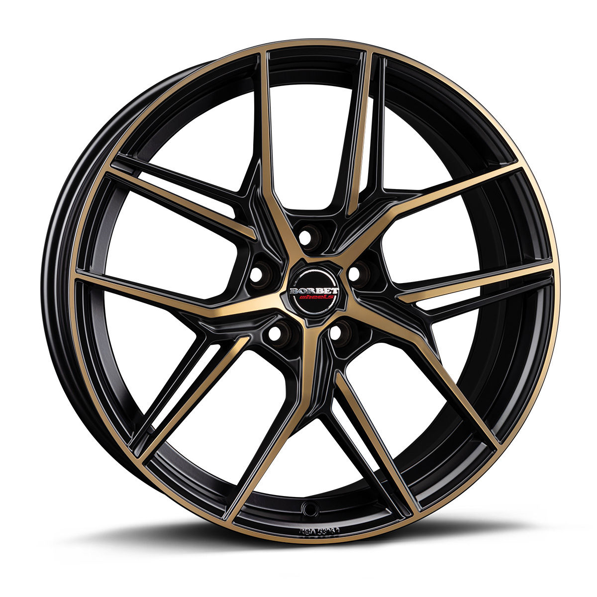 Borbet QX Black / Bronze 19 Inch 8J 44 Offset 5x112 57.1mm 650Kg