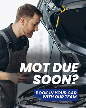 MOT Testing at Sunset Tyres Derby