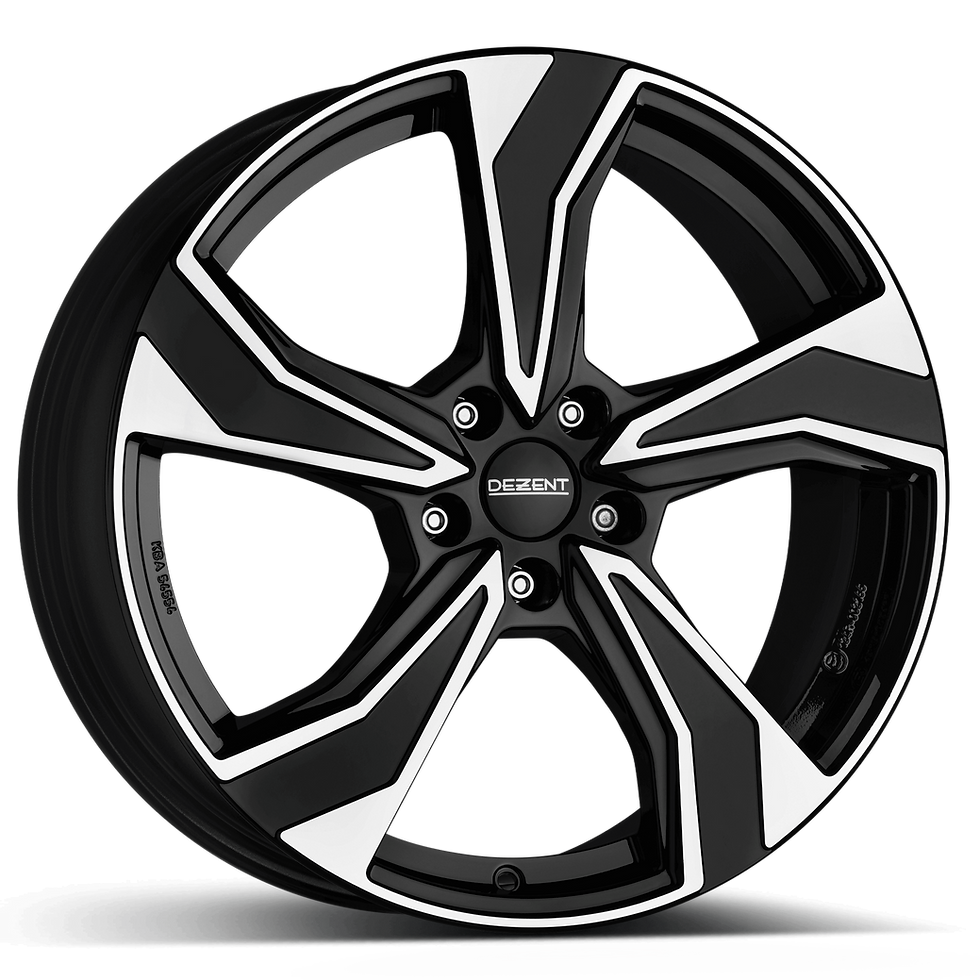 Dezent KB dark Black 16 Inch 6.5J 43 Offset 5x112 57.1mm 690Kg