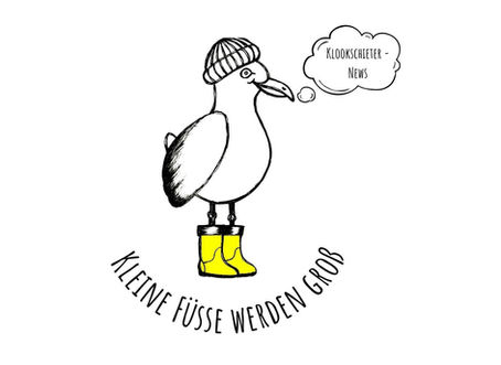 Kleine Füße werden groß...