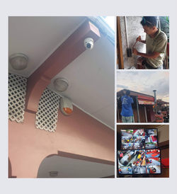 Jojo pizza - Installation de caméras